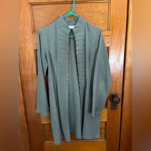 Soft Surroundings stand collar jacket